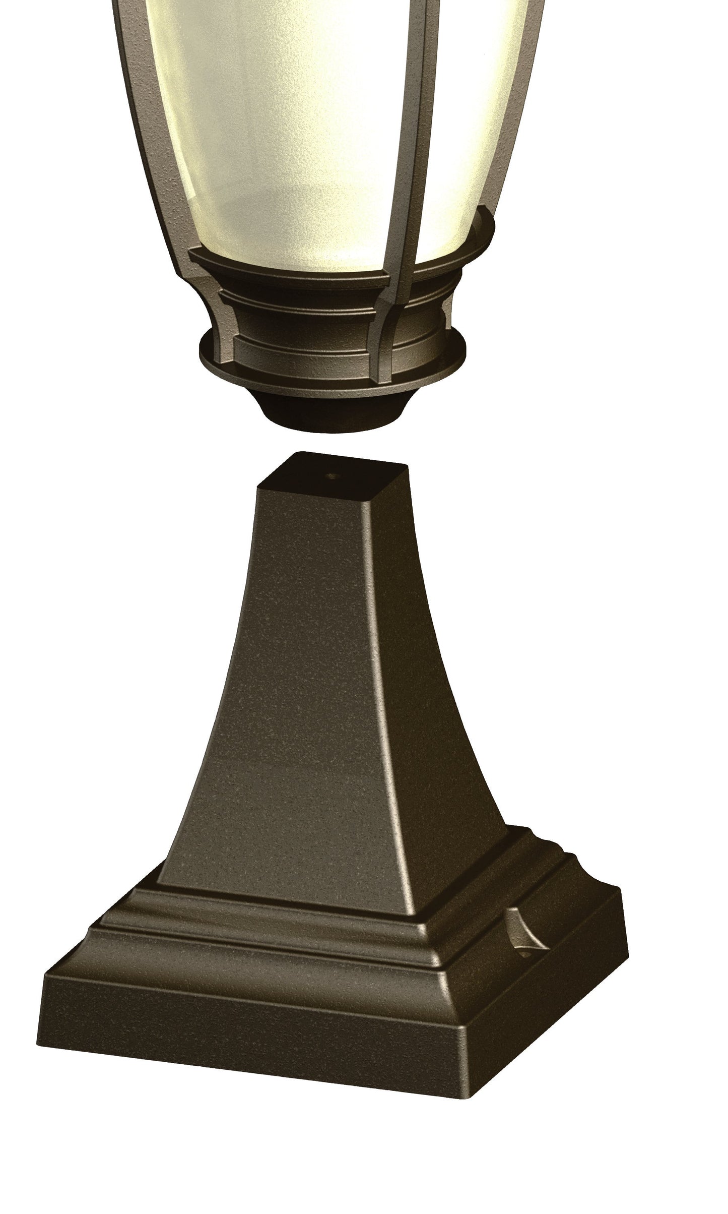Base piédestal 8'' pour luminaire - 1175