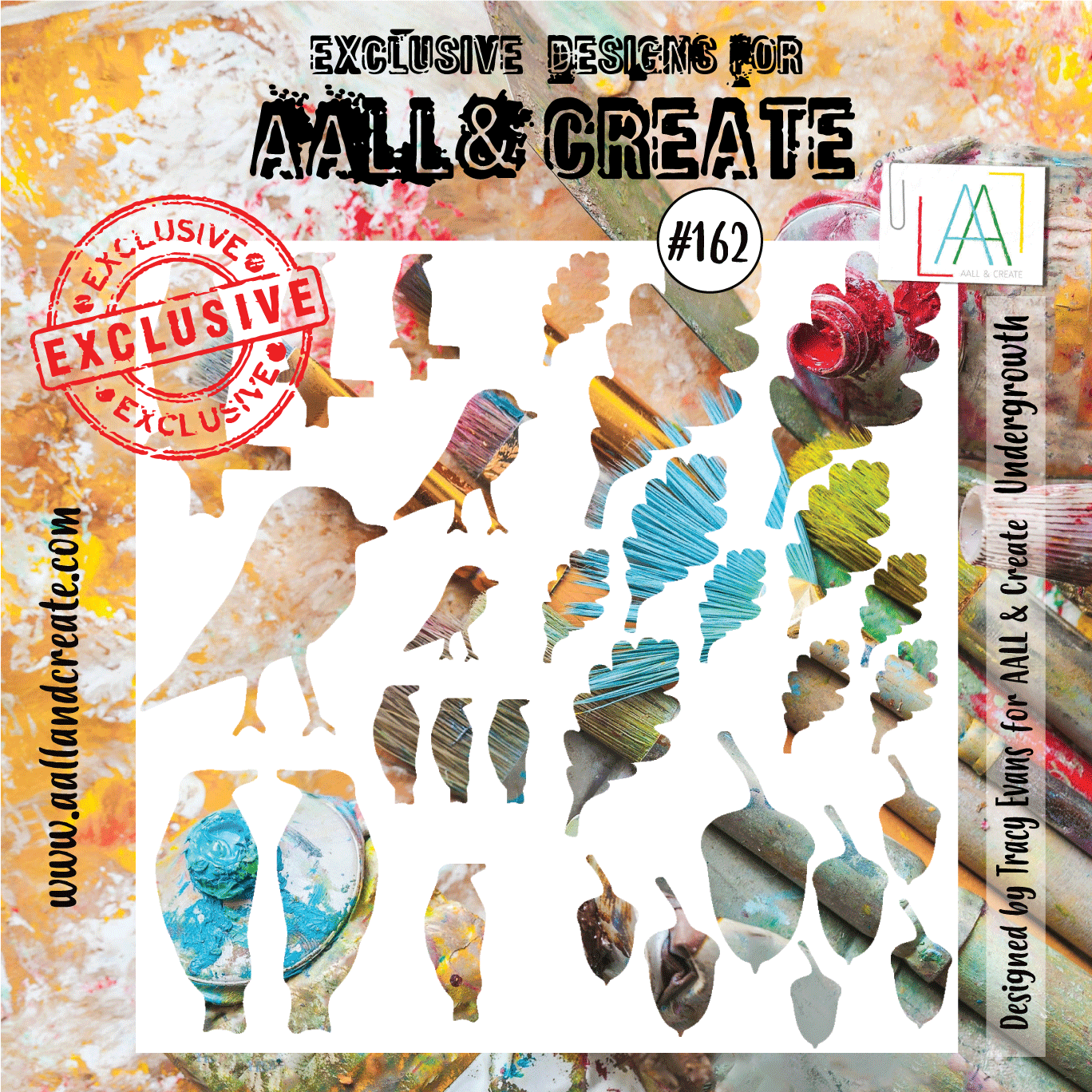 AALL and Create Stencil - 162 - Undergrowth