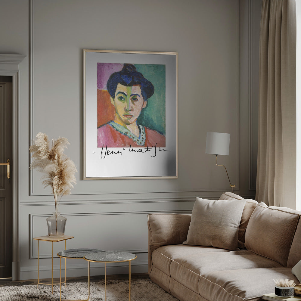 Wall art La Raie Verte With Signature