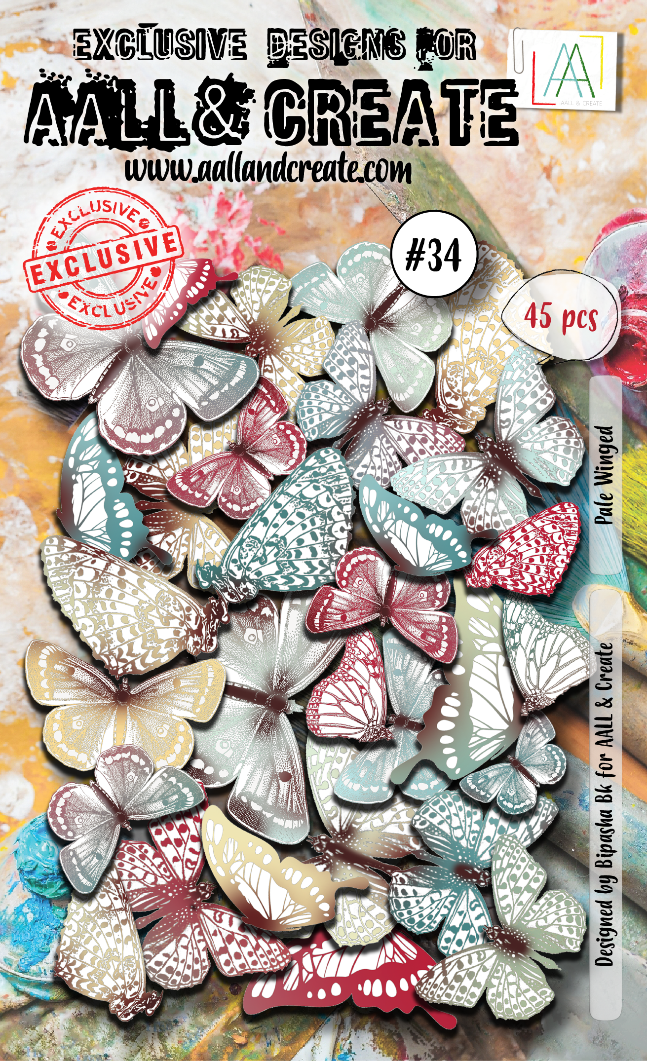 AALL and Create Ephemera Die-Cuts - 34 - Pale Winged