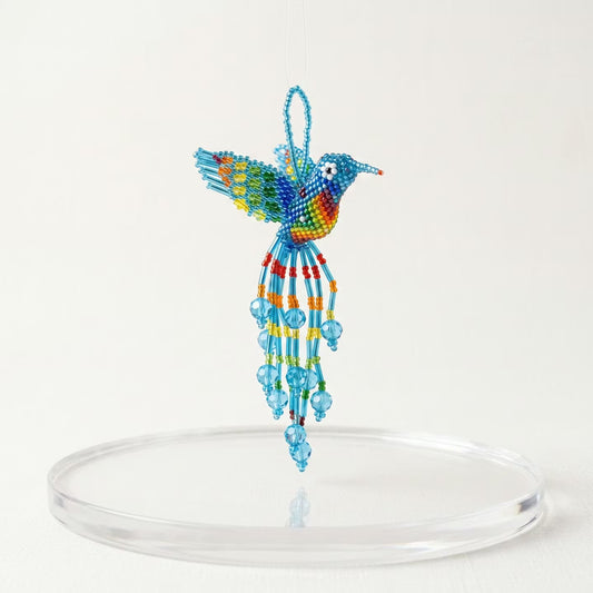 Blue Beaded Humming Bird