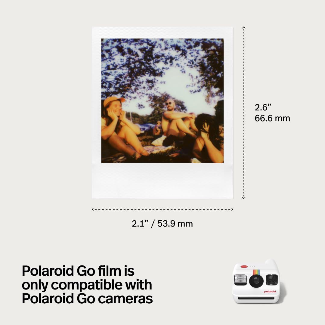 Polaroid Go Generation 2 - Mini Instant Camera + Film Bundle (16 Photos Included) - White (6282) ๐ All In One Marketplace Canada
