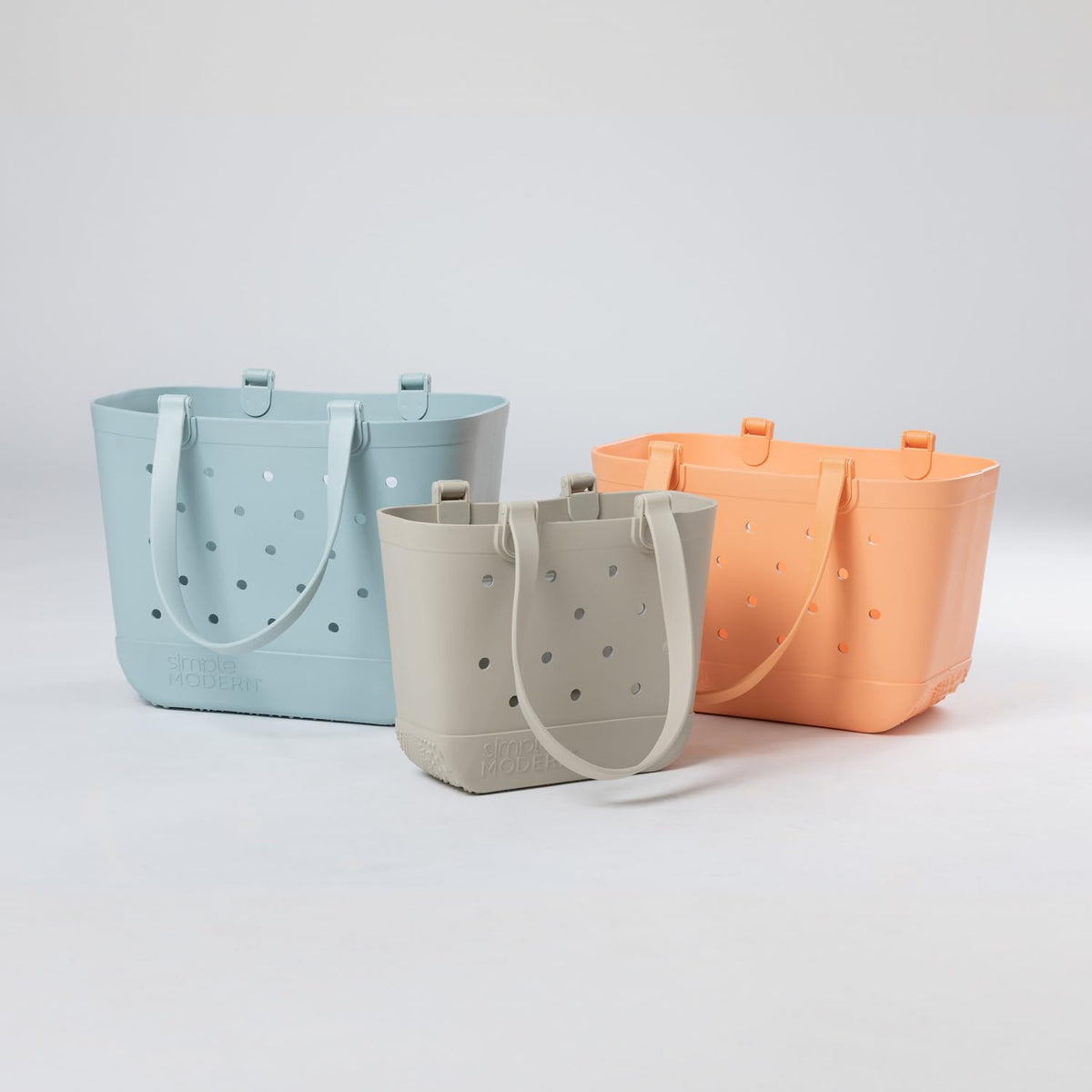 Simple Modern Waterproof Rubber Beach Bag | Extra Large | Beige đ All In One Marketplace Canada