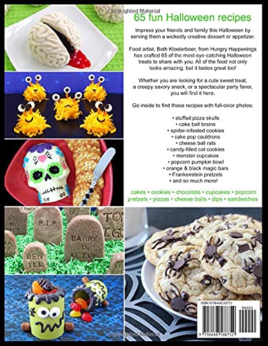 Hungry Happenings' Halloween Cookbook: 60 creatively cute and creepy Halloween dessert and appetizer recipes