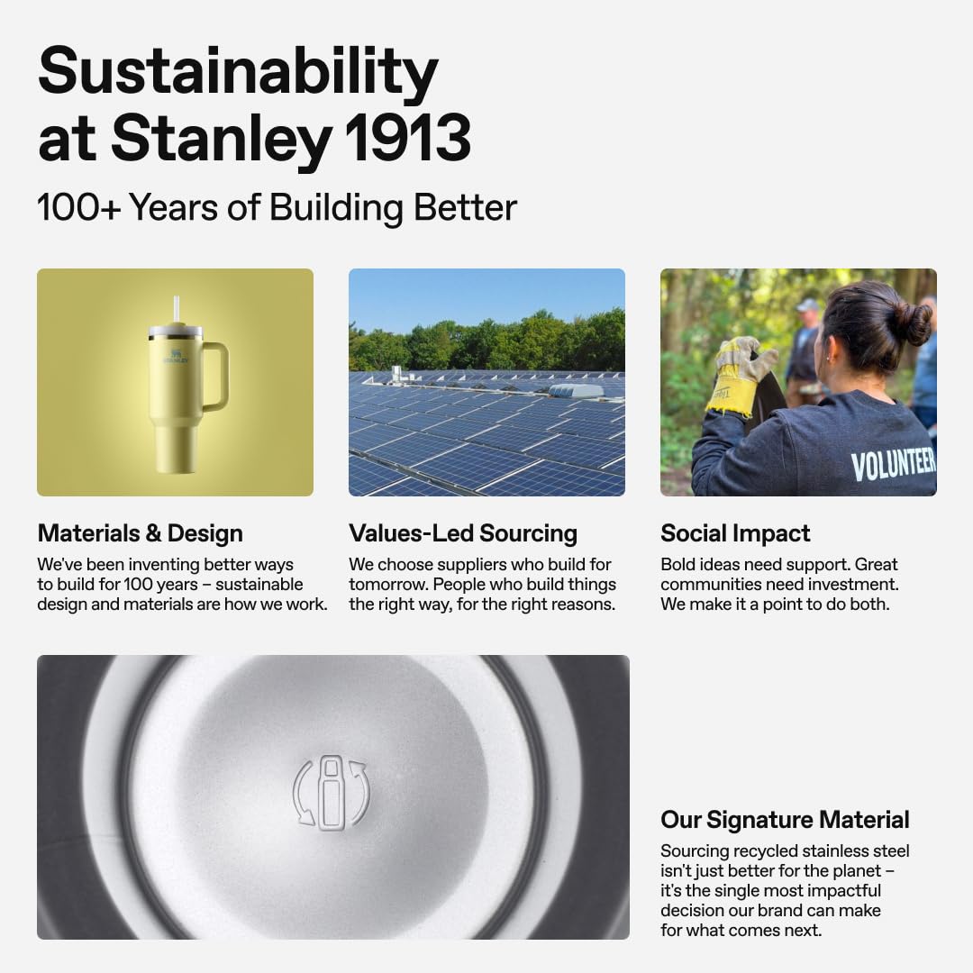 Stanley Quick Flip GO Water Bottle 24 oz | Push Button Lid | Leakproof and Packable for Travel and Sports | Insulated Stainless Steel | BPA-Free | Black 2.0 🍁 All In One Marketplace Canada