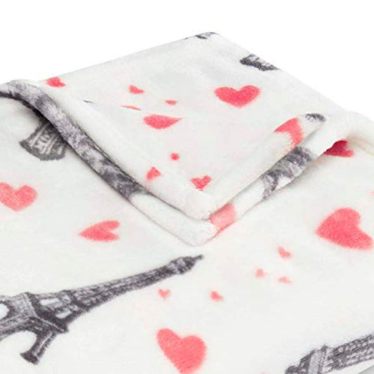 Betsey Johnson - Throw, Ultra-Soft Plush Blanket, Ideal for Couch, Bed, or Lounge, Cozy Home Essentials (Retro Halloween Pink, 50" x 70")