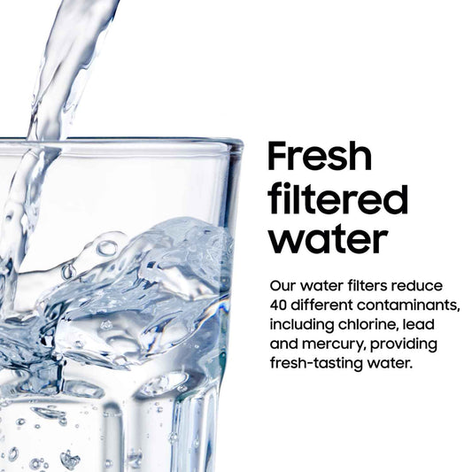 SAMSUNG Genuine Filter for Refrigerator Water and Ice, Carbon Block Filtration for Clean, Clear Drinking Water, 6-Month Life, HAF-CIN/EXP, 1 Pack 🍁 All In One Marketplace Canada