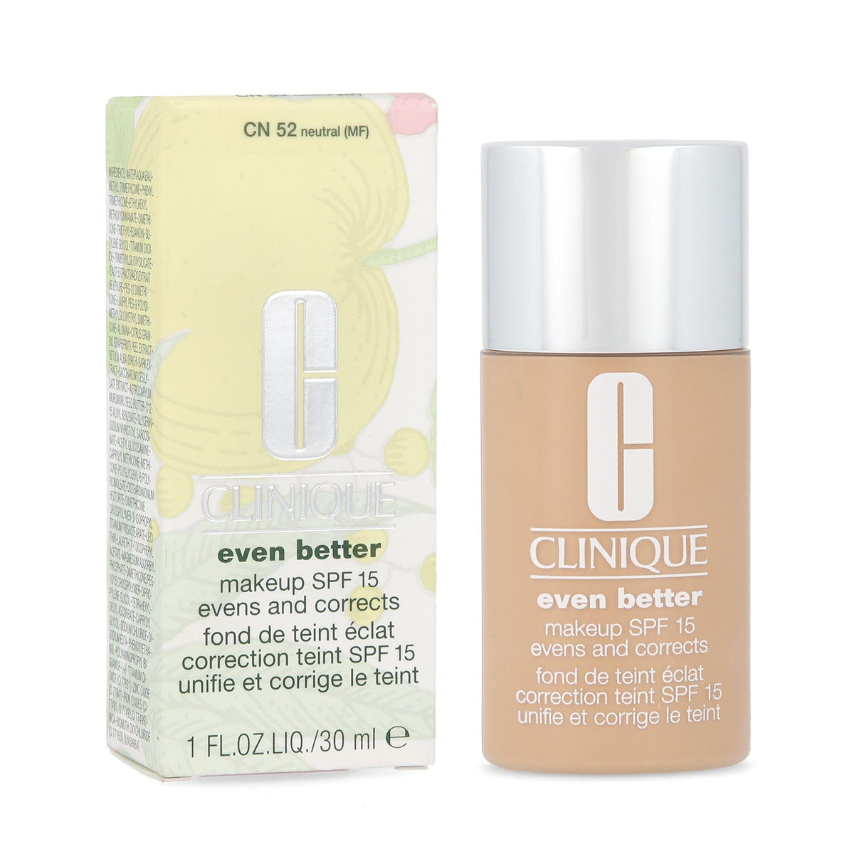 Clinique Even Better Makeup Medium Coverage Foundation Broad Spectrum SPF 15 | Evens Skin Tone + Reduces Dark Spots, Neutral đ All In One Marketplace Canada
