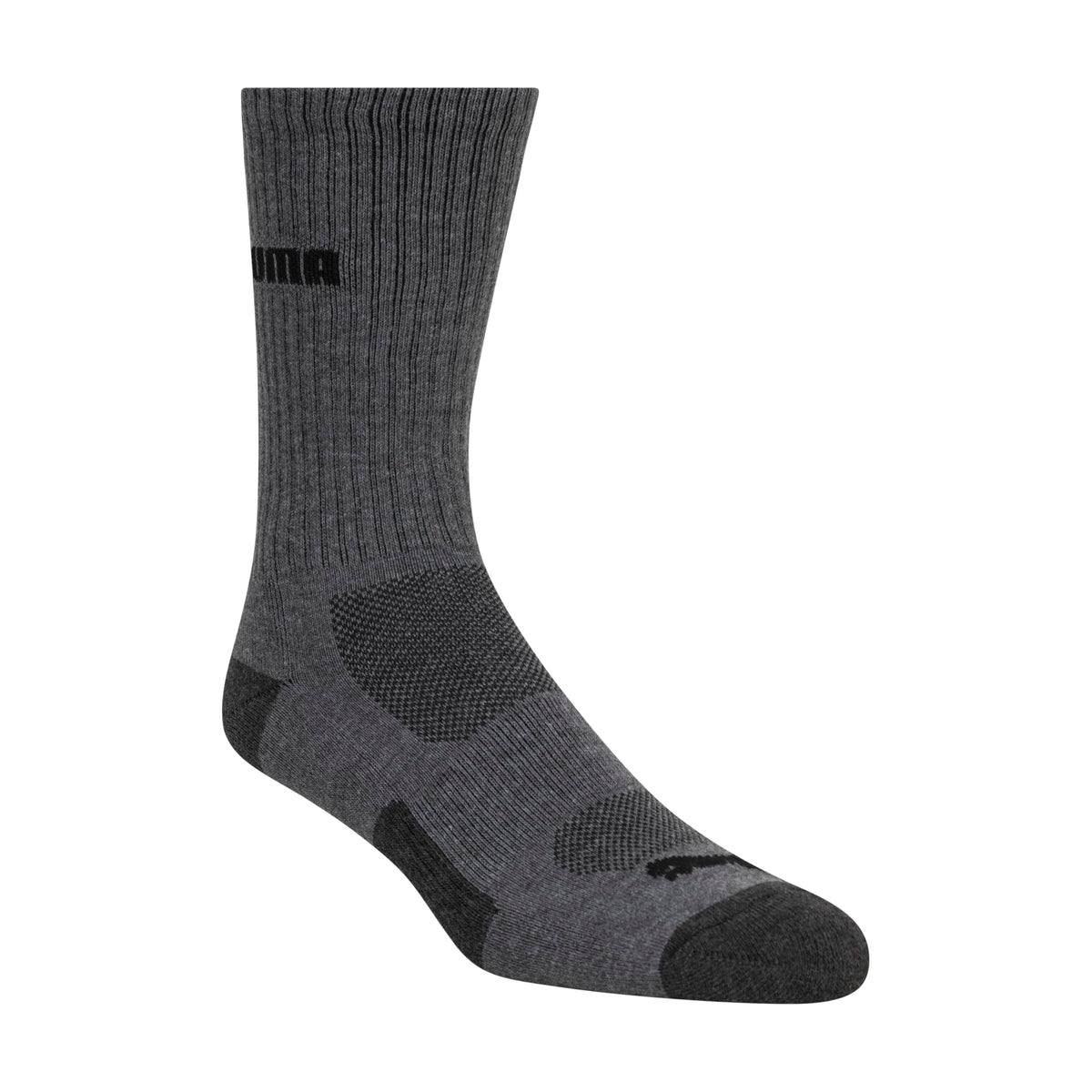PUMA mens 6 Pack Crew Socks, Dark Gray, 13-Oct US đ All In One Marketplace Canada