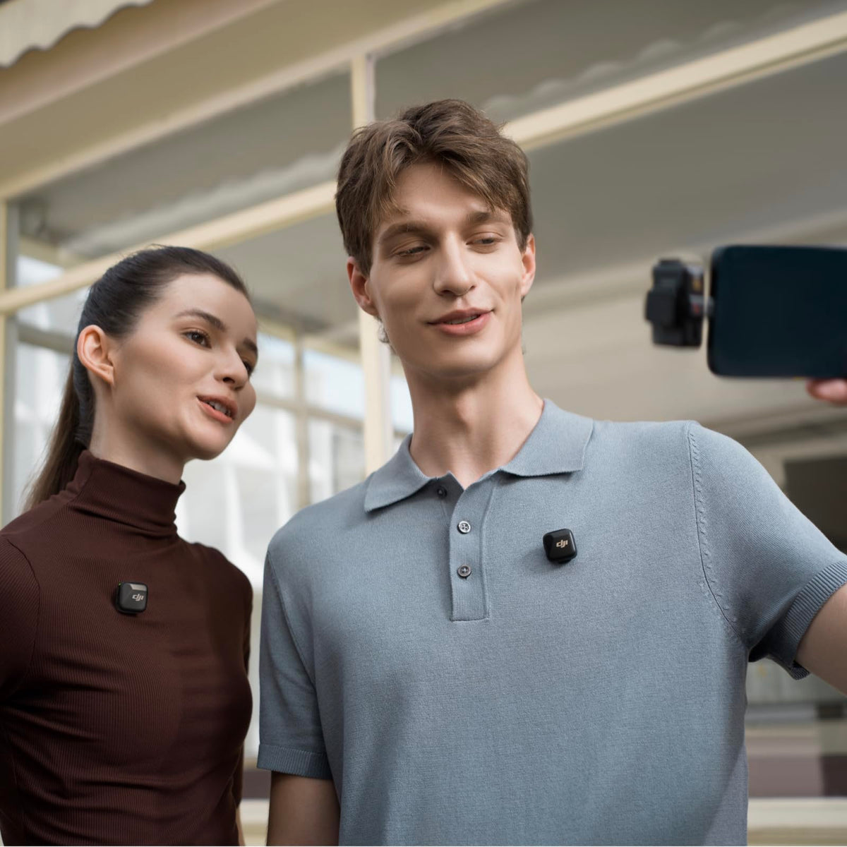 DJI Mic Mini (2 TX + 1 RX), Detail-Rich Audio, Wireless Lavalier Microphone for iPhone/Camera/Android, 2-Person Vlog, Team Production ๐ All In One Marketplace Canada
