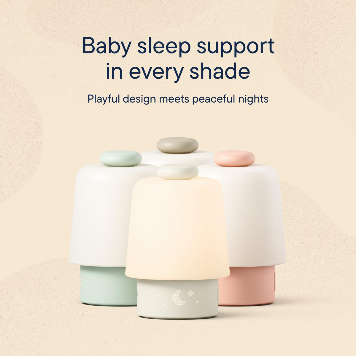 Hatch Baby Sound Machine, Night Light | Hatch Baby Model | Sleep Support | Registry Essential, Routine Builder, Time-to-Rise Alarm Clock, White Noise, Nursery Stories, Toddler Kids (Wi-Fi), Greige ๐ All In One Marketplace Canada