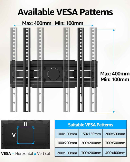 MOUNTUP TV Wall Mount for 26-65 Inch Flat Curved LED LCD Screen TVs Full Motion TV Mount, Tilt Swivel Extension Wall Mount TV Bracket with Dual Articulating Arms, Max VESA 400x400mm, Holds up to 99lbs 🍁 All In One Marketplace Canada