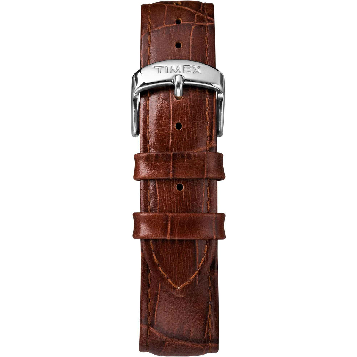 Timex Men's TW2R63800 Easy Reader 38mm Brown/Blue Croco Pattern Leather Strap Watch 🍁 All In One Marketplace Canada