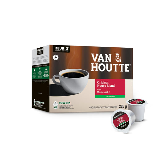 Van Houtte Original House Decaf K-Cup Coffee Pods, 24 Count For Keurig Coffee Makers 🍁 All In One Marketplace Canada