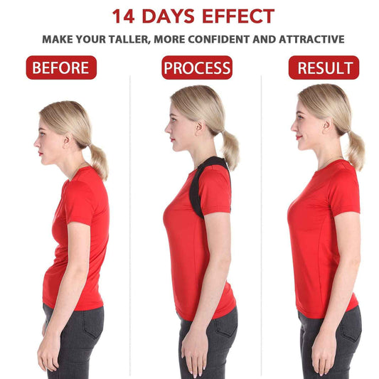 Posture Corrector for Men and Women, Comfortable Upper and Back Brace, Adjustable Back Support for Back, Shoulder and Neck 🍁 All In One Marketplace Canada