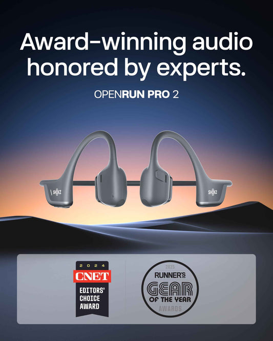 SHOKZ OpenRun Pro 2-Bone Conduction Headphones,Open-Ear Bluetooth Wireless Sport Earphones for Running,Workouts-Sweat Resistant,Comfortable Fit-Deep Bass,Smart Mic,Reflective Strip,Mini,Black 🍁 All In One Marketplace Canada
