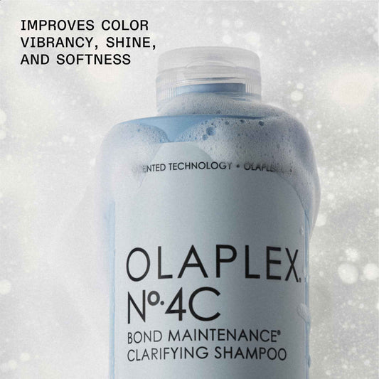 Olaplex No. 4C Bond Maintenance Clarifying Shampoo, Deep Cleans, Softens, Restores Shine, & Clarity, For All Hair Types Experiencing Product Buildup or Excess Oil, 250ml 🍁 All In One Marketplace Canada