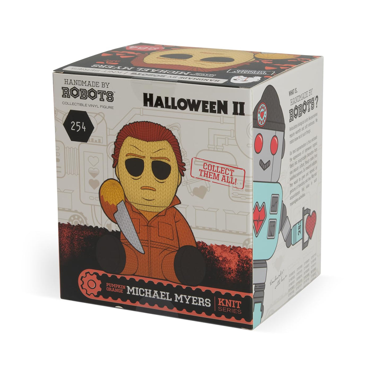 Handmade by Robots - Halloween II - Michael Myers #254 (Limited Edition Pumpkin Orange)