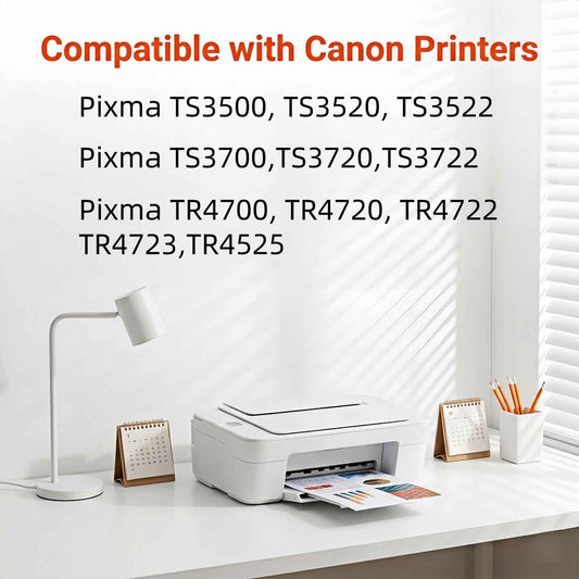 275XL 276XL Ink Cartridge Replacement for Canon 275XL 276XL Pixma TS3500 TR4720 TS3522 TS3722 TS3520 TS3720 TS3500 TR4723 TR4722 TR4700 Printer (2- Pack Combo Black Color) 🍁 All In One Marketplace Canada