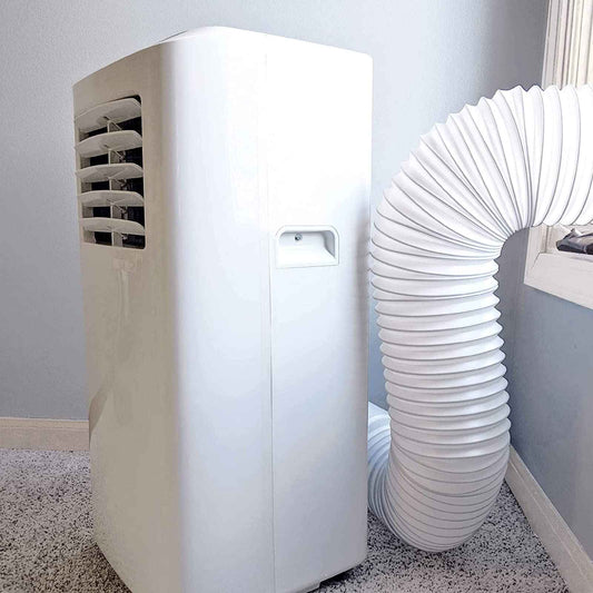 FUBININA 80" Portable Air Conditioner Hose, AC Hose with 5.9" Diameter, Anti-Clockwise Thread AC Exhaust Hose for Portable AC Vent Replacement Tube Compatible with LG Air Conditioner Part 🍁 All In One Marketplace Canada