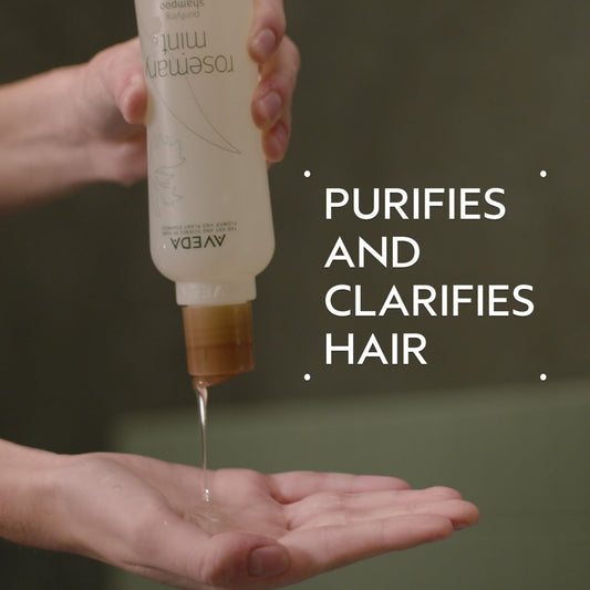 Aveda Rosemary Mint Purifying Shampoo | Clarifying Shampoo | Adds Shine | for Normal to Oily Hair, Fine to Medium Hair Types | 97% Naturally Derived*, 1000ml 🍁 All In One Marketplace Canada