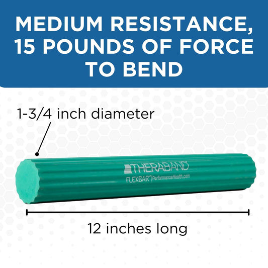 Thera-Band FlexBar, Green 🍁 All In One Marketplace Canada