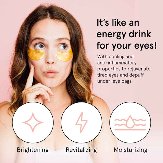 grace & stella Award Winning Under Eye Mask - Gifts for Her - Birthday Gifts for Women - Gel Eye Patches for Dark Circles, Puffy Eyes, Wrinkles, Undereye Bags - Self Care Gifts (24 Pairs, Pink) 🍁 All In One Marketplace Canada