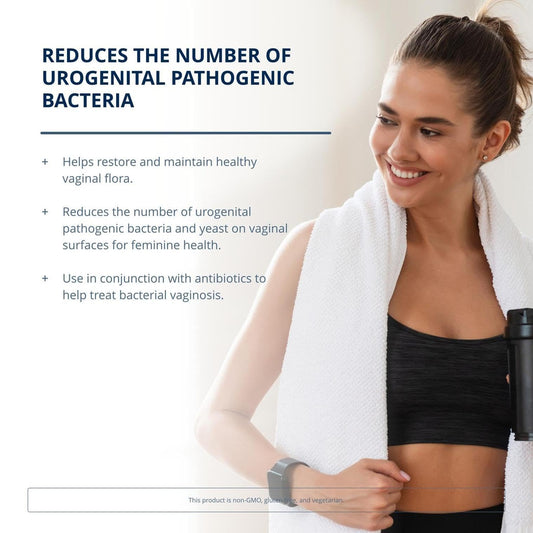 Metagenics UltraFlora Women’s Probiotic – Shelf-Stable Supplement for Vaginal Health & Yeast Reduction – with Lactobacillus GR-1 & RC-14 – Non-GMO – 30 Capsules* 🍁 All In One Marketplace Canada