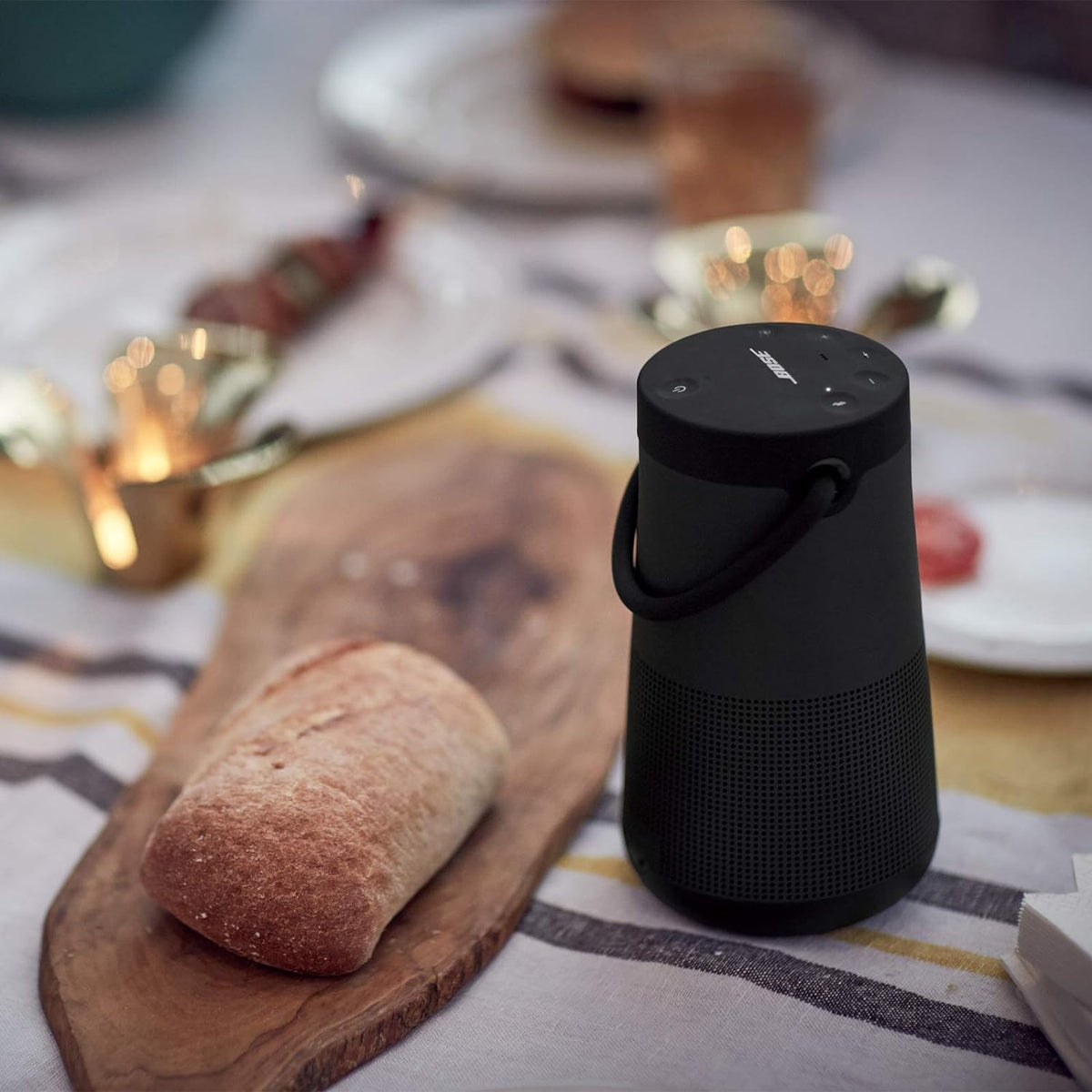 Bose SoundLink Revolve+ (Series II) Portable Bluetooth Speaker - Wireless Water-Resistant Speaker with Long-Lasting Battery and Handle, Black đ All In One Marketplace Canada