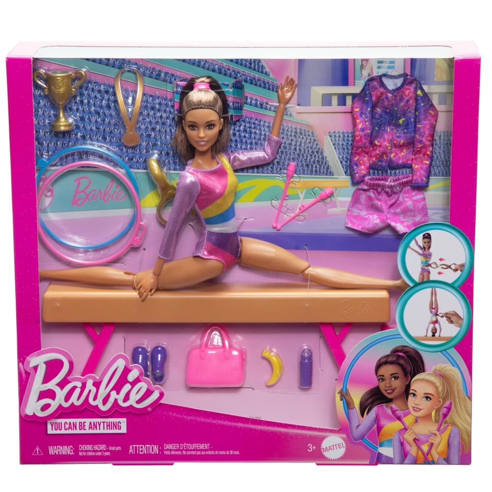 Barbie Careers Gymnastics Doll & Themed Accessories Playset đ All In One Marketplace Canada