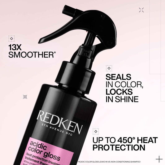 Redken Acidic Color Gloss Heat Protectant Spray, 200mL 🍁 All In One Marketplace Canada