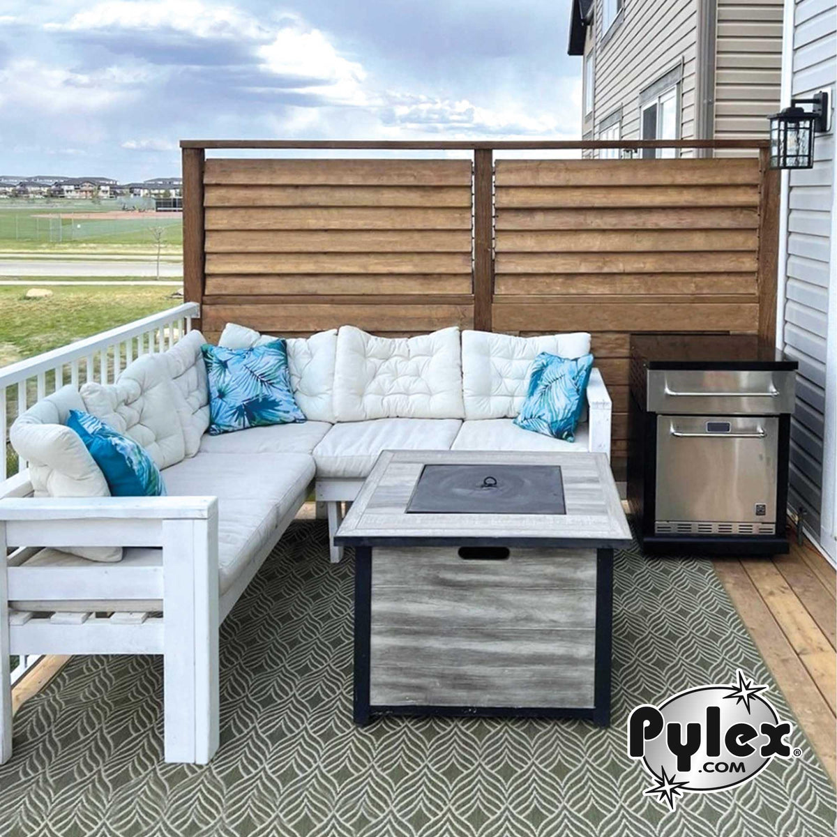Pylex 11060 Deck Sunblind System, Black đ All In One Marketplace Canada