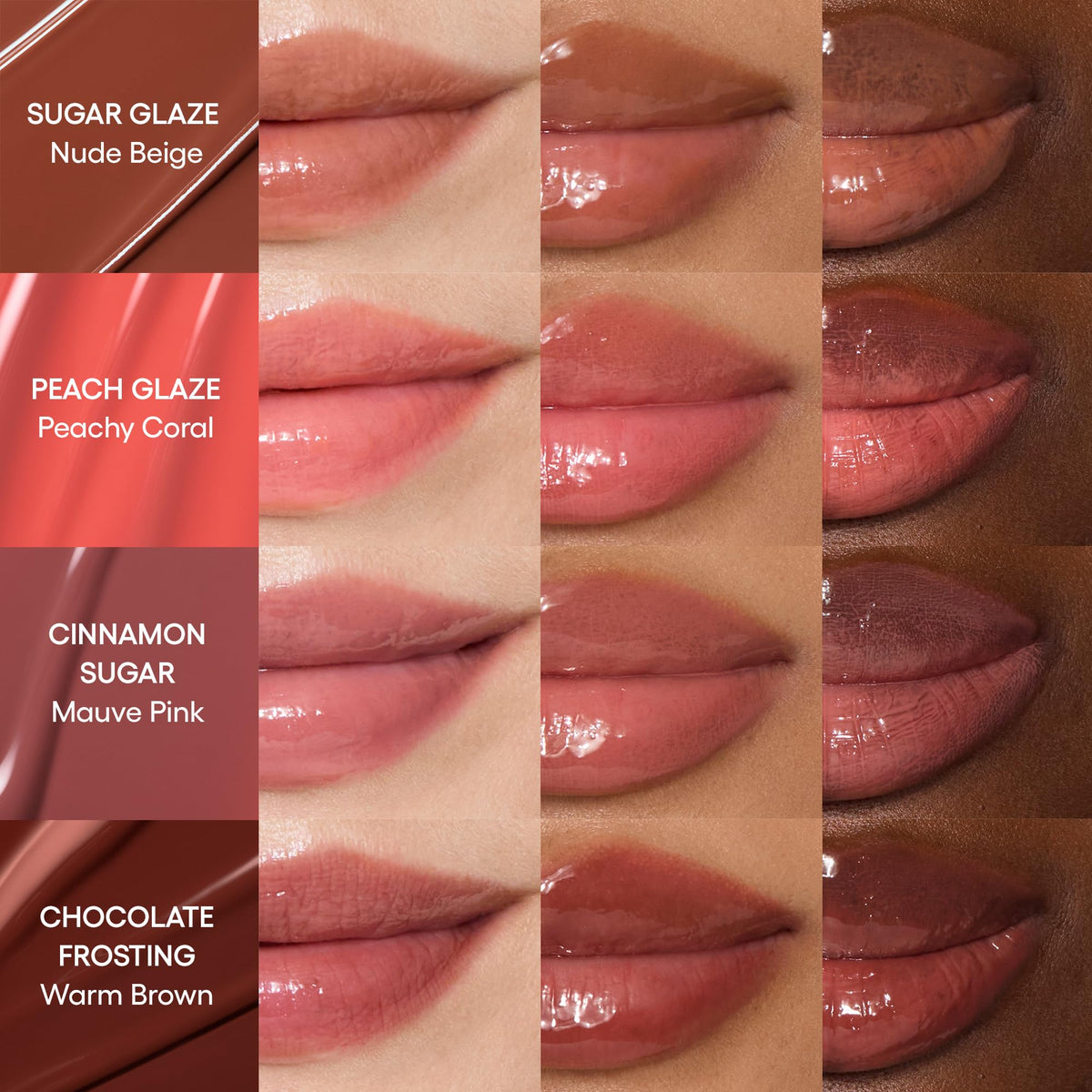 LANEIGE Glaze Craze Tinted Hydrating Lip Serum, for Glossy, Nourished Lips with Plumping Polypeptides, Chocolate Frosting ๐ All In One Marketplace Canada