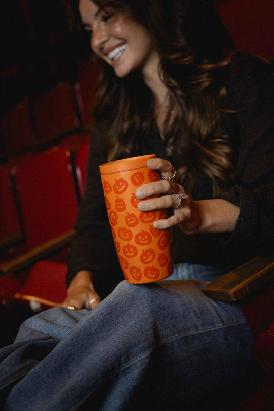 Simple Modern Halloween Travel Coffee Mug 360° Lid | 16oz | White