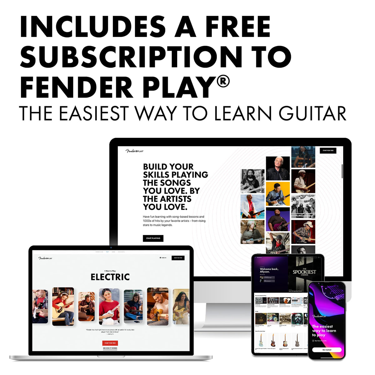 Fender California Debut Redondo CE Series Acoustic Guitar, Beginner Guitar, 2-Year Warranty, Includes Built-In Tuner, 2-Tone Sunburst 🍁 All In One Marketplace Canada