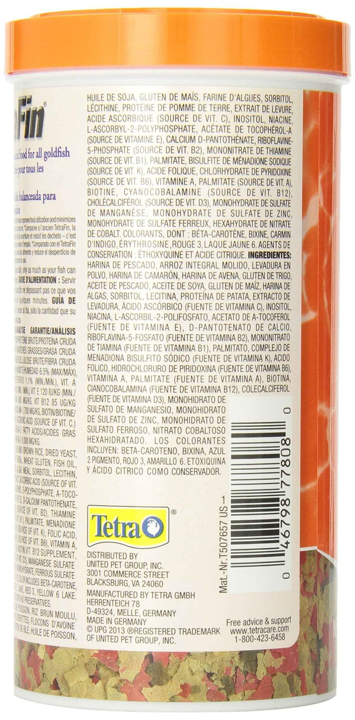 Tetra Goldfish Flakes 7.06oz, 200g, Bilingual 🍁 All In One Marketplace Canada