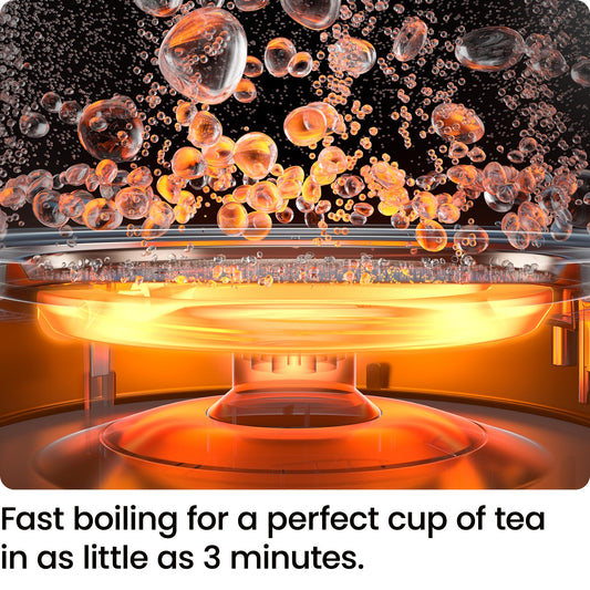 Chefman Electric Kettle, 1.8L 1500W, Hot Water Boiler, Removable Lid for Easy Cleaning, Auto Shut Off, Boil-Dry Protection, Stainless Steel Filter, BPA Free, Borosilicate Glass Electric Tea Kettle 🍁 All In One Marketplace Canada