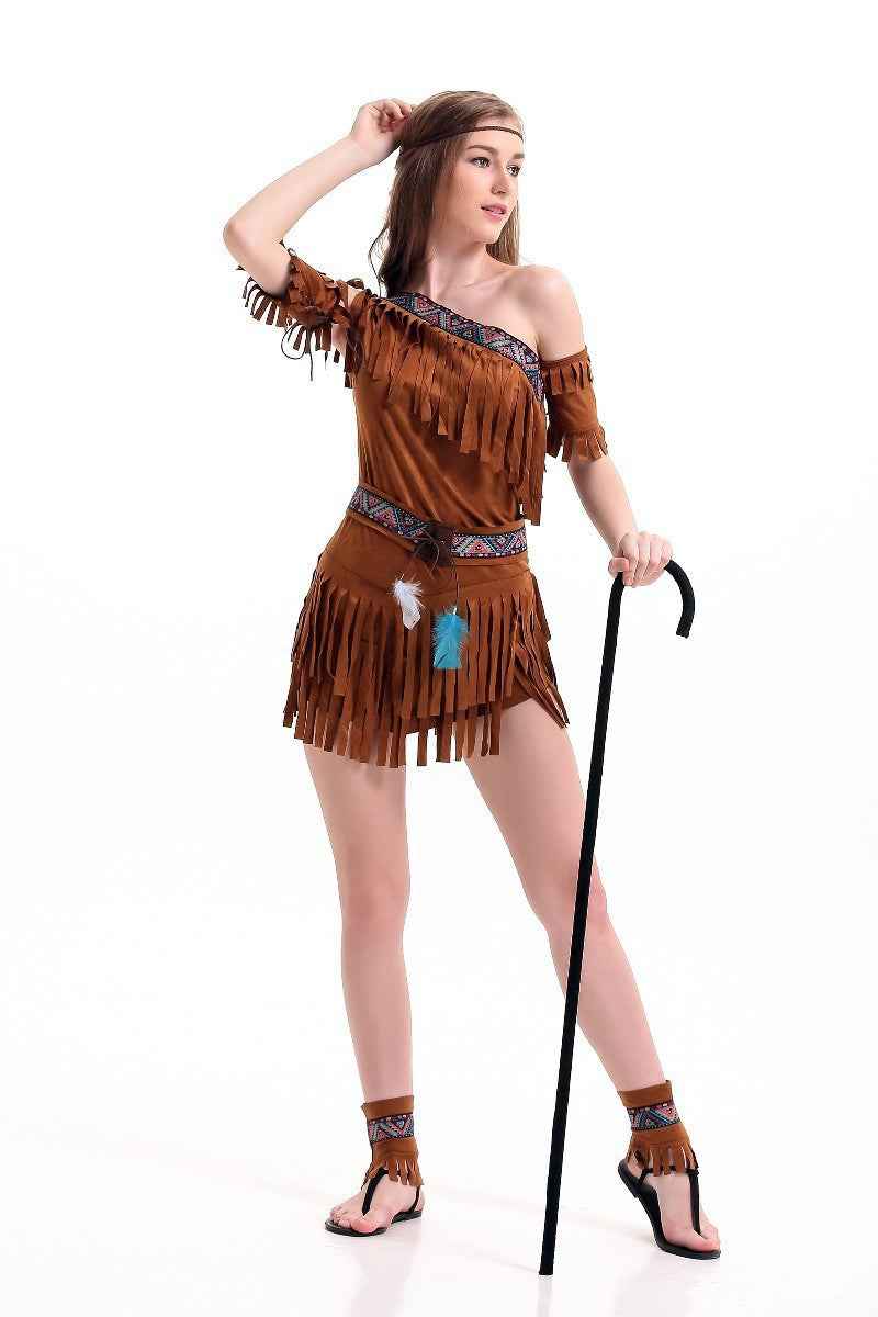 Halloween Cosplay Jumpsuit Outfit – Adult Women Costume Set with Accessories
