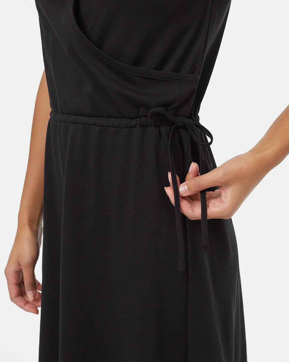 TreeBlend Wrap Front Dress