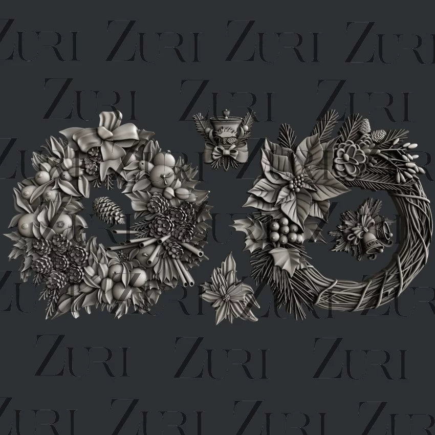 Zuri Designs Christmas Wreaths