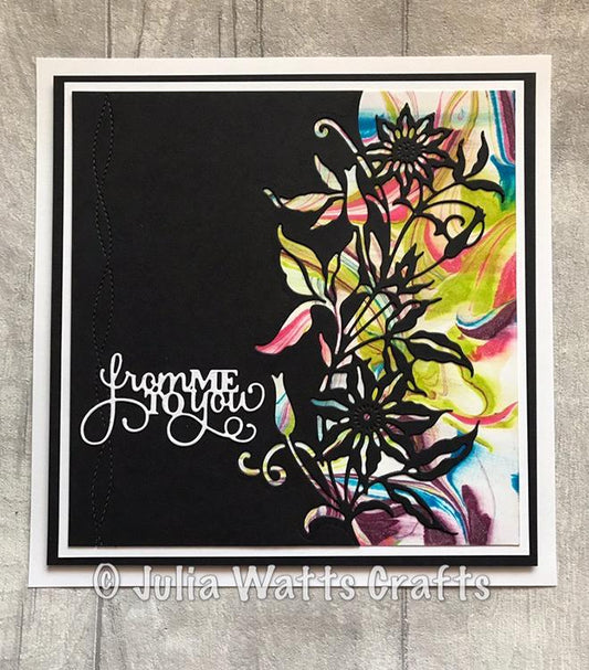 Creative Expressions Paper Cuts Collection - Clematis Edger