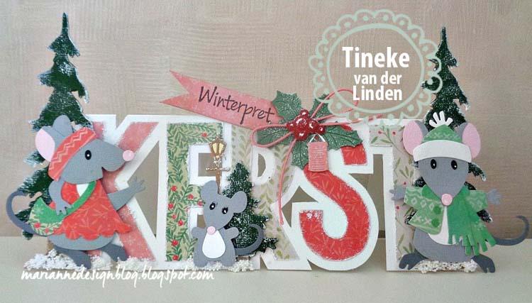 Marianne Design Collectables Eline' Mice Family