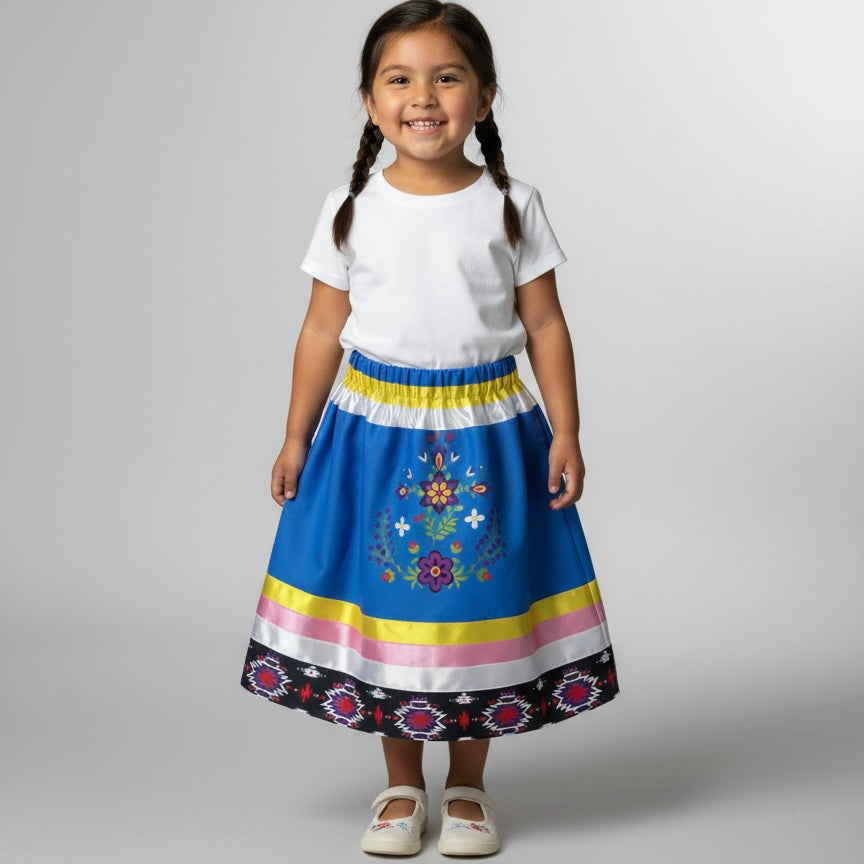 OLDTRIBES™ infants Flower Ribbon Skirt
