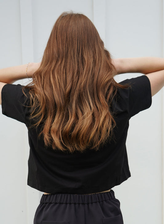 Crop top - Noir