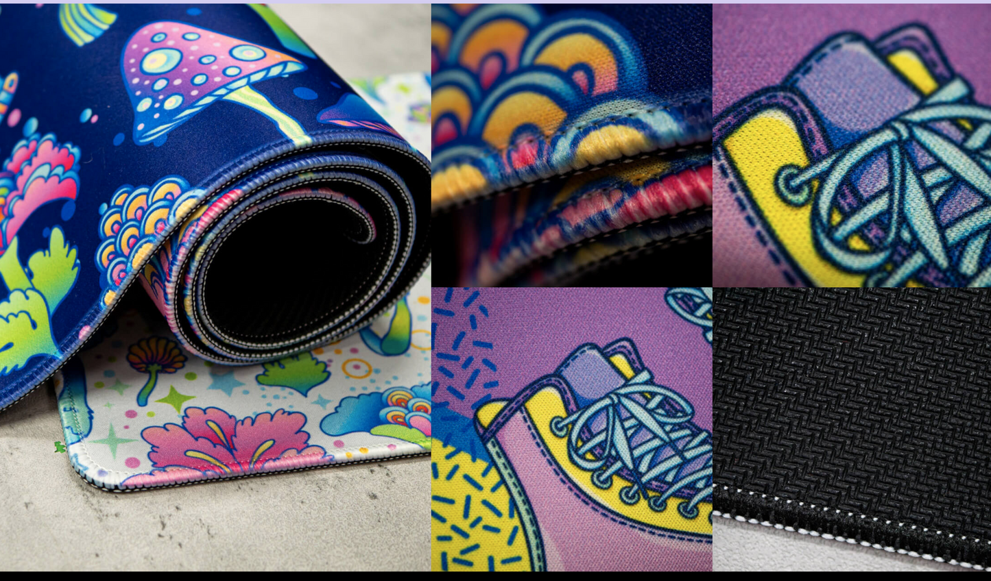 Small | Desk Mat | Market Stall