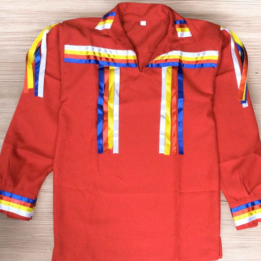 Red Youth Ribbon shirt