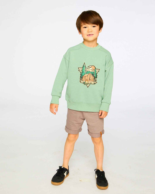 French Terry Shorts Taupe