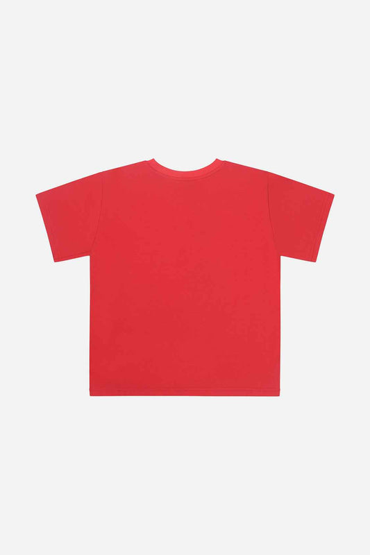 40Th Anniversary Graphic T-Shirt Poppy Red