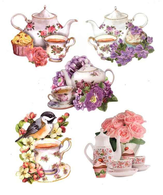 Easy 3D Toppers: Coffee & Tea
