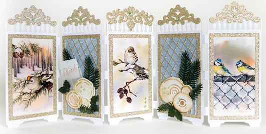Marianne Design A4 Cutting Sheet - Mattie's Mooiste Slimline Birds